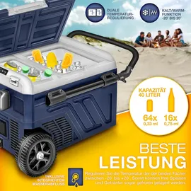 tillvex Kompressor Kühlbox 40 l