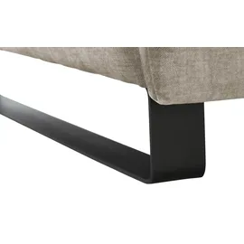 Switch Eckcouch Mikrofaser 3-Sitzer Grau