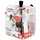 HOME Caffettiera 3 Tassen Grau
