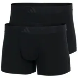 Adidas Boxershorts BOXER Trunk 2P in Black | Gr.: XL