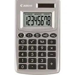 Canon Taschenrechner LS-270 L 8-stellig Batterie/Solar-Betrieb silber