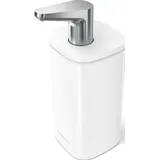 simplehuman Seifenspender 295 ml weiß aus Stahl