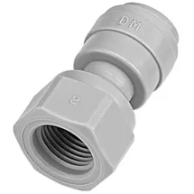 ich-zapfe Steckverbinder mit UNF-Innengewinde 3/8` Schlauch x 7/16-20 UNF