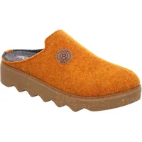 Rohde Damen Hausschuhe Pantoffeln Softfilz Foggia 6120, Größe:38 EU, Farbe:Orange