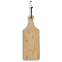 Zeller Schneide-/Servierbrett mit Griff, Bamboo, ca. 44,5 x 16 x 1,2 cm,