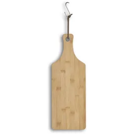 Zeller Schneide-/Servierbrett mit Griff, Bamboo, ca. 44,5 x 16 x 1,2 cm,