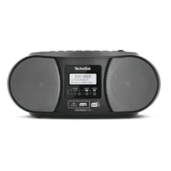 TechniSat Digitradio 1990 Tragbar Analog & Digital Schwarz, Grau