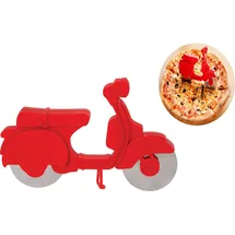 Balvi Pizzaschneider Scooter rot Edelstahl/Kunststoff