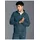 TRIGEMA Trainingsjacke TRIGEMA "TRIGEMA Raglanjacke", Herren, Gr. S, blau (jeans, melange), 100% Baumwolle, Jacken Trainingsjacke