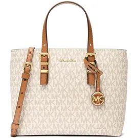 Michael Kors Quinn Small Umhängetasche Kunstleder White