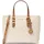 Michael Kors Quinn Small Umhängetasche Kunstleder White