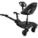 KIKKABOO Kikka Boo Kinderwagen-Brett mit Sitz Ally Xl Black