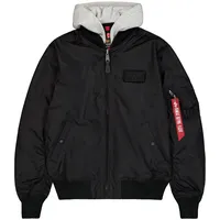Alpha Industries MA-1 TT Hood black M