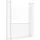 vidaXL Gabionenkorb U-Form 140 × 20 × 200 cm