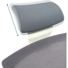 HJH Office CAPTIVO BASE W Stoff/Grau