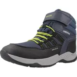 GEOX J Sentiero Boy B Abx Stiefeletten, Navy Lime, 38 EU - 38 EU