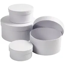 Creativ Company runde Boxen 8 x 10 x 12 x 14 cm