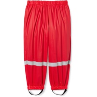 Playshoes Wind- und wasserdichte Regenhose Regenbekleidung Unisex Kinder,Rot Bundhose,128