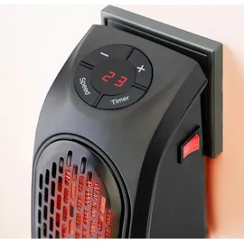 InnovaGoods Heatpod Tragbare Mini-Heizung 0,4 kW Schwarz