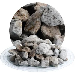 Kirchheimer Muschelkalk Zierkies grau-braun 20-40 mm - 25 kg Sack