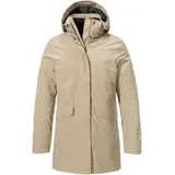 Schöffel - Women's 3in1 Parka Borkol - Parka Gr 44 beige