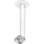 Hansgrohe ShowerSphere Deckenanschluss 300 mm für Kopfbrause 2jet (39768000)