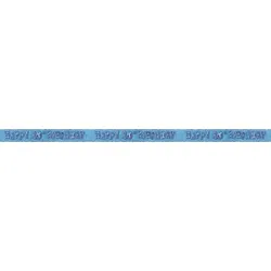 40. Geburtstag  Banner blau
