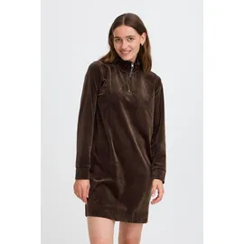 Oxmo Sweatkleid Sweatkleid Braun M