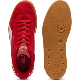 Puma Club Ii Era Suede Sneaker, Für alle Zeiten, Rot, Gold, Weiß, 42 - 42