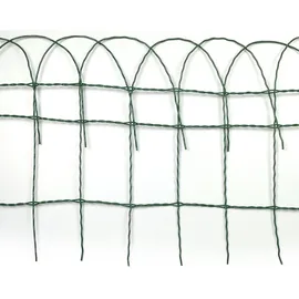 Floordirekt Gartenzaun Ziergeflecht 2500 x 40 cm Grün