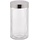 Kela Vorratsdose Bera Frischhaltebox Glas/Edelstahl Transparent/Silber 11 x 11 x 22 cm 1,7 l