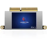 GAMERKING 2TB NVMe SSD Festplatte für MacBook Pro Retina 13" A1708 2016 2017 Non-Touch Bar, PCIe Gen3x4, Hochleistungs Ersatz M.2 SSD für Upgrade Geschwindigkeit & Speicher (Original Schnittstelle)