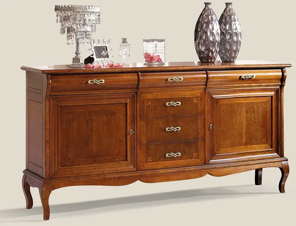 Esszimmersideboard in italienischem Design Nussbaumfarben