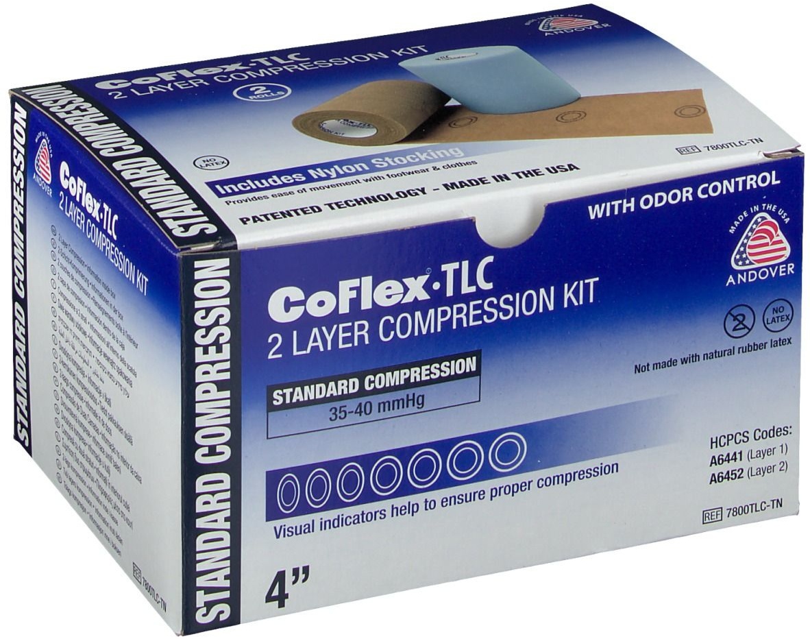 CoFlex® TLC 2-Schicht Kompressionsverband 35-40 mmHg
