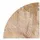 Tulup Glasplatte 100 x 100 x 0,4 cm Beige