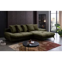 exxpo - sofa fashion »Olmedo, extravagantes Design und toller Sitzkomfort, L-Form«, inklusive Bettfunktion, Bettkasten und Rückenkissen