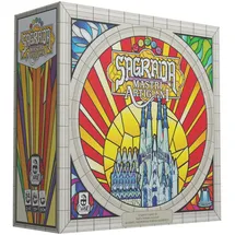 Cranio Creations - Sagrada - Mastri Artigiani, Das Legacy-Spiel zum BAU der berühmten Basilika von Barcelona, Ausgabe in Italienischer Sprache