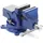 Wiltec Schraubstock Metall Gusseisen 75 mm blau