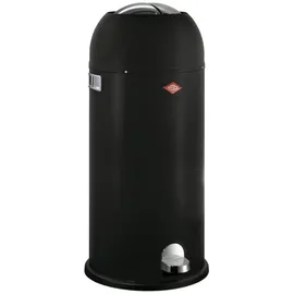 Wesco Kickmaster Maxi, Abfallsammler 40 Liter schwarz matt