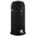 Wesco Kickmaster Maxi, Abfallsammler 40 Liter schwarz matt