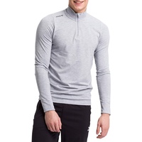 Erima Herren Pullover Basic Rollkragen, Grau Melange, XXXL, 2332001