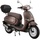 Alpha Motors Cappucino 50 ccm 2,99 PS 45 km/h mattbraun inkl. Topcase