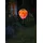 NORTHPOINT Laterne Kunststoff/Metall 19x58x19 cm Solar LED Gelb/Lila