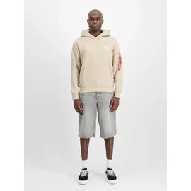 Alpha Industries Signature Hoodie beige L