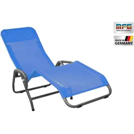 MFG Bäderliege Pool 3 Anthrazit/Blau