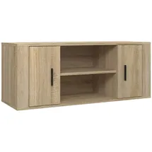 vidaXL TV-Schrank Sonoma-Eiche 100x35x40 cm Holzwerkstoff
