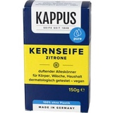 Kappus Seife Kernseife, Zitrone, Festseife, im Stück, 150g