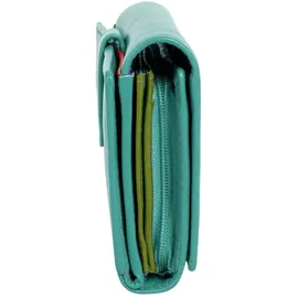 Samantha look Geldbörse Damen Portemonnaie blau