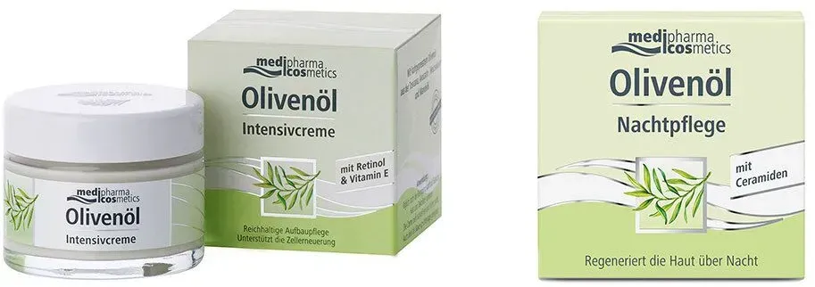 medipharma cosmetics Olivenöl Intensivcreme + Nachtpflege