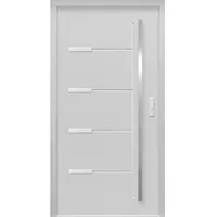 Sicherheits-Haustür Thermospace Oslo Prime RC2 Komfort Grau 100 x 210 cm R